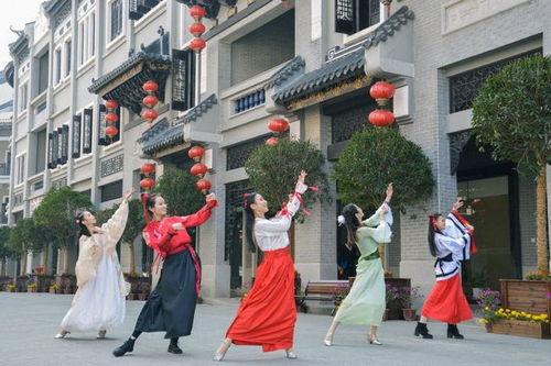 惠州陈江古装网红,古装网红魅力绽放，古风街景成新打卡热点