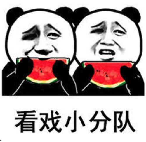 雨中吃瓜表情包,表情包趣味横生